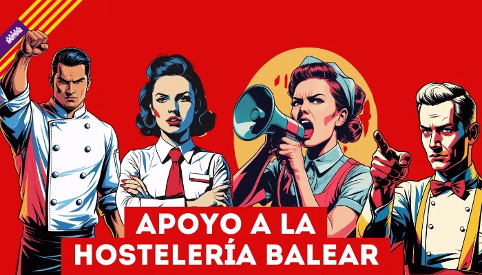 CCOO se moviliza por un Convenio de Hostelería justo en Illes Balears